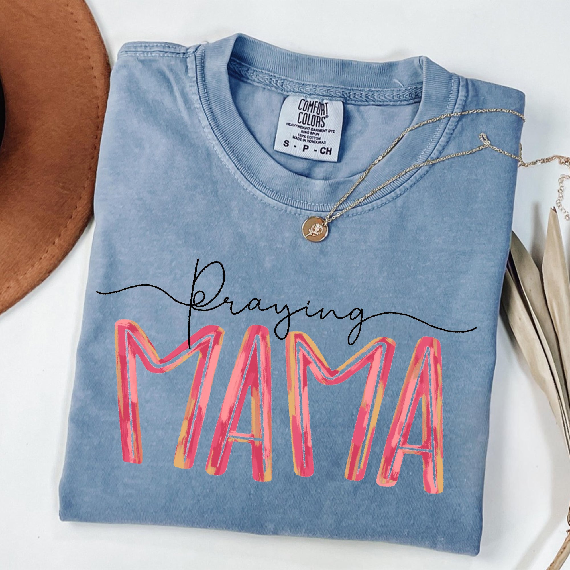 Christian Mom Shirt Comfort Colors Mom T Shirt, Christian Tee Christian Mother's Day Gift,Christian Mom Shirt, Retro Christian Mom,Bible Verse Shirt, Wildflower
